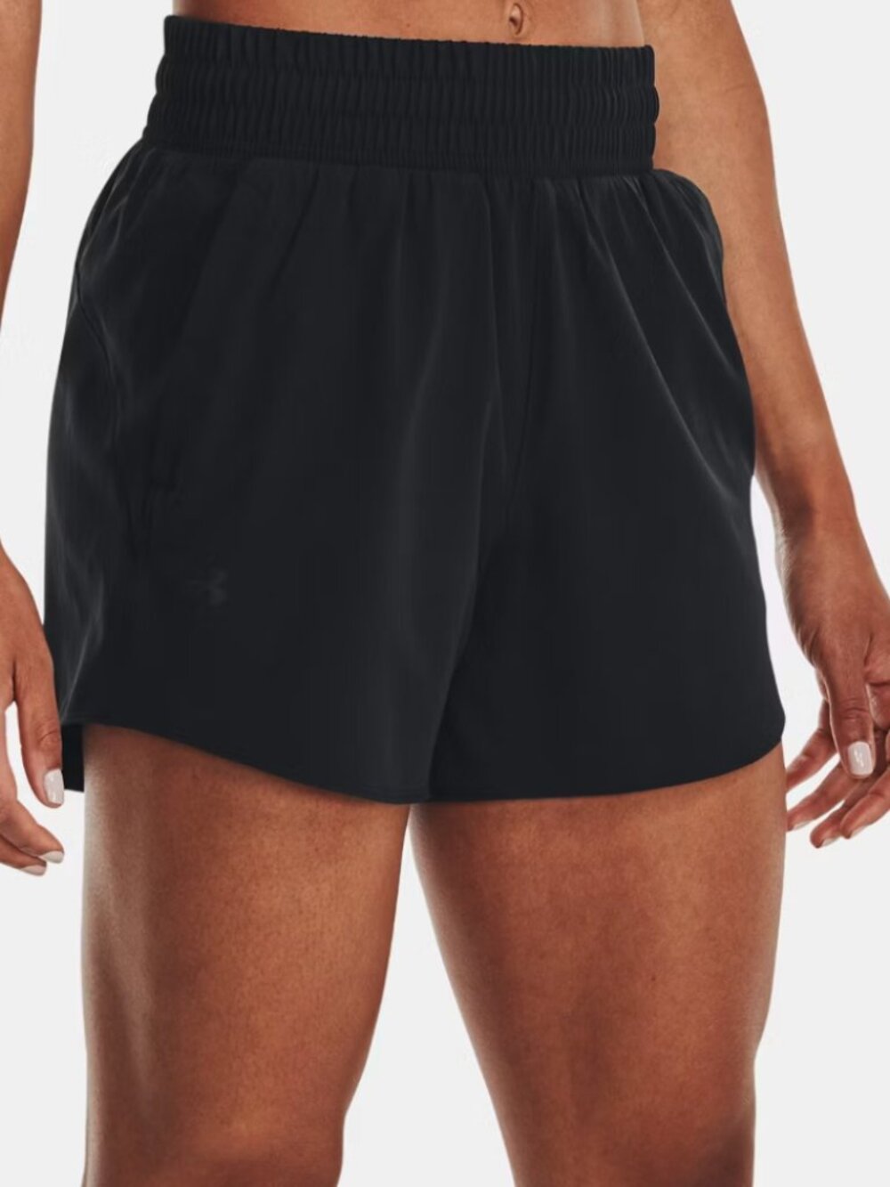 NWT Under Armour Loose Fit "Vanish" Shorts, Black, Wm Sz Large